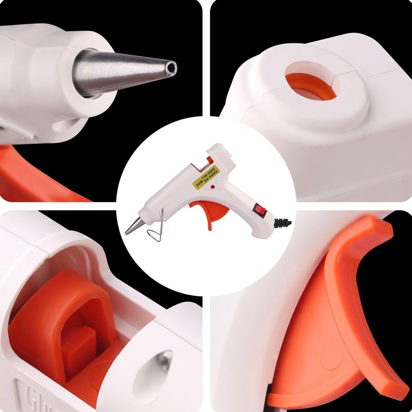 Pistolet à Colle - GlueMaster™ - Blanc - Projet Brico