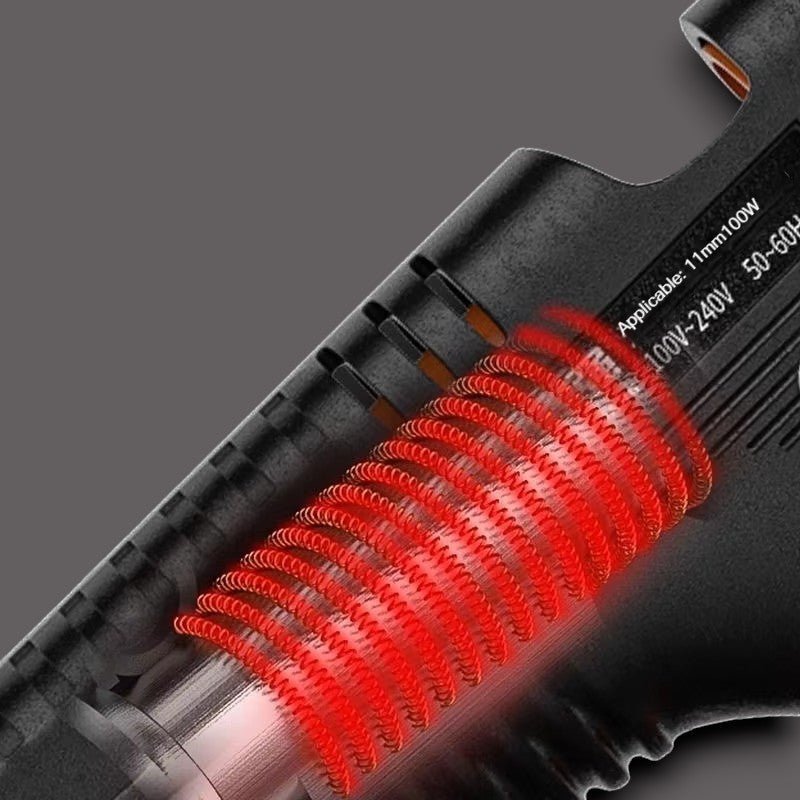 Pistolet à Colle - GlueMaster™ - Noir - Projet Brico