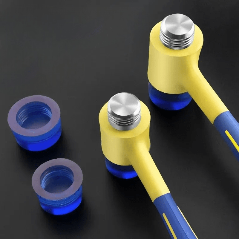 Marteau en Caoutchouc - DoubleHeadedHammer™ - Bleu - Projet Brico