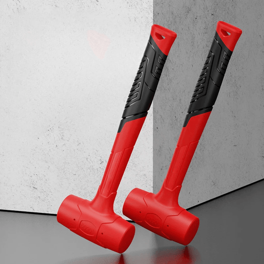 Marteau en Caoutchouc - RubberHammer™ - Rouge - Projet Brico